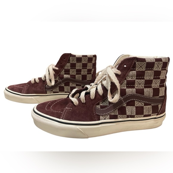 Vans Checkerboard High-Top Sneakers - Picture 2 of 5